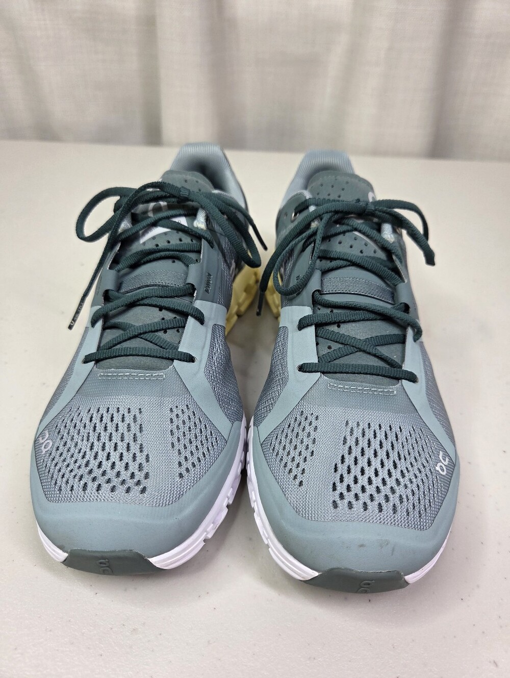 On Running Cloud Cloudflow Size 7.5 Sea/Limelight Helion Women's Shoes Sneakers - Picture 4 of 13